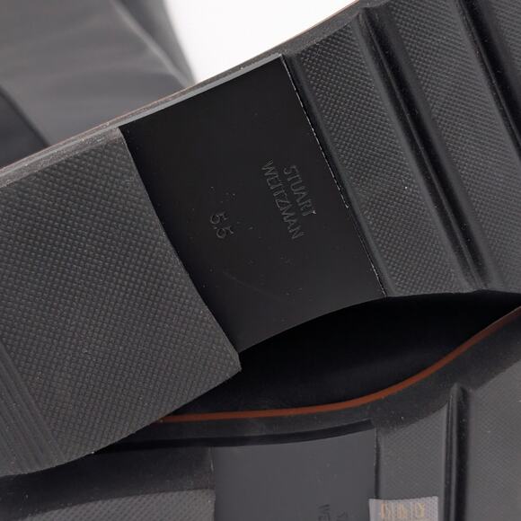 Stuart Weitzman Adrina City Over the Knee Boots Women's Black Size US5.5B EU36 - Picture 12 of 14